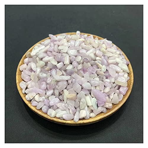 YUNGYE 100 g de grava de cristal natural de cuarzo y fresa, decoración del hogar, colorido para acuario, piedra mineral (color: cristal negro, tamaño: 100 g)