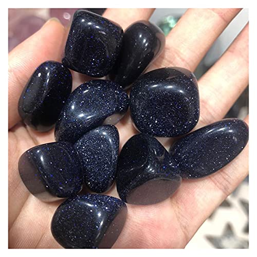 YUNGYE Natural Azul Azul Piedra Arenas Piedra nunatak nubble Acuario decoración Grava Pescado Tanque de Flores cristalino (Color : 50g)