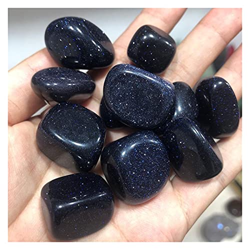 YUNGYE Natural Azul Azul Piedra Arenas Piedra nunatak nubble Acuario decoración Grava Pescado Tanque de Flores cristalino (Color : 50g)