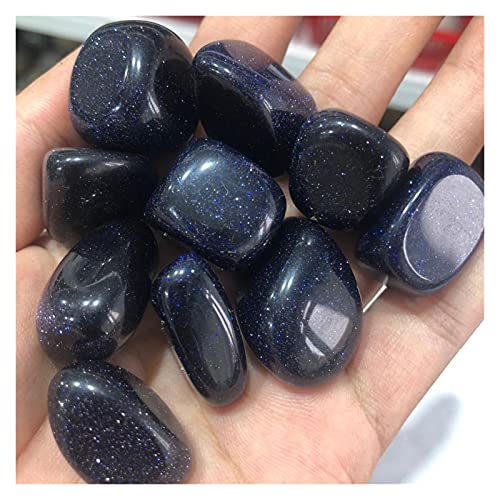 YUNGYE Natural Azul Azul Piedra Arenas Piedra nunatak nubble Acuario decoración Grava Pescado Tanque de Flores cristalino (Color : 50g)