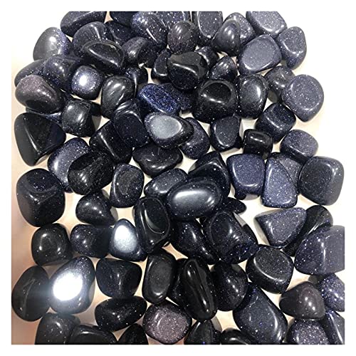 YUNGYE Natural Azul Azul Piedra Arenas Piedra nunatak nubble Acuario decoración Grava Pescado Tanque de Flores cristalino (Color : 50g)