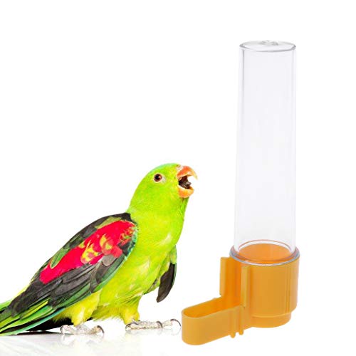 Yyooo Agua Pajarera Papagayo Forro automático – napf Jaula Clip Bird Supply