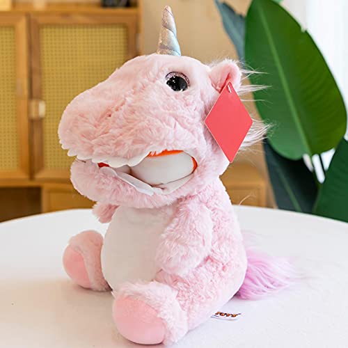 zebroau Disfrazado de animales de peluche, adorables animales de peluche de zorro disfrazados como unicornios Plushies, juguetes de peluche para niños, regalo de cumpleaños, San Valentín, Navidad