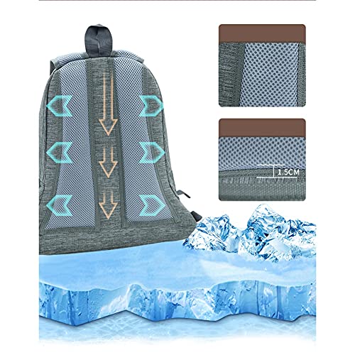 ZHANGXJ Camping Bolsa Transportines para Perros Mochilas para Perros Pequeños Mochila para Gatos Mochila Transpirable Plegable,Ideal para Viajes Uso al Aire Libre Tren Trekking (Color : Dark Blue M)