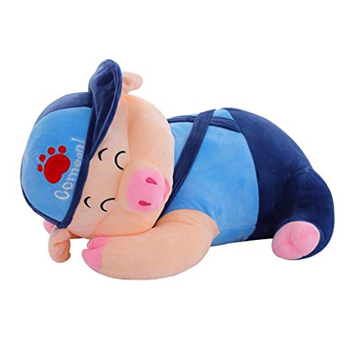 ZMDZA Cerdo muñeca de peluche mimoso suave Piggy juguete Granja Animal relleno Piggy divertido Almohada Cama Decoración infantil juego juguete niños del bebé de la muchacha de la abrazo de la almohadi