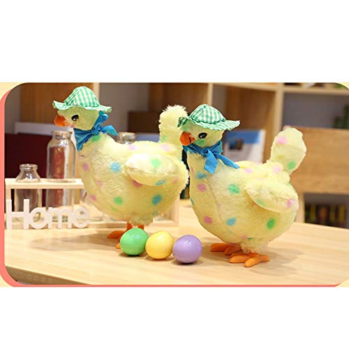 ZMDZA Pájaro Baby Chick Plush con Sonido de pájaro, Peluche, Juguetes de pájaros for niños y observadores de Aves (Color : B)