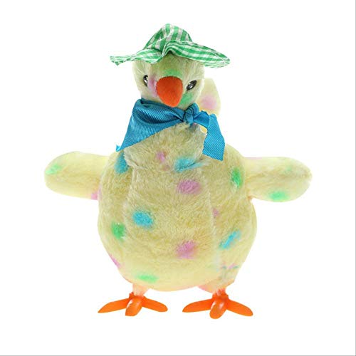 ZMDZA Pájaro Baby Chick Plush con Sonido de pájaro, Peluche, Juguetes de pájaros for niños y observadores de Aves (Color : B)