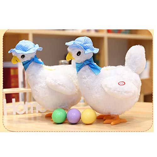 ZMDZA Pájaro Baby Chick Plush con Sonido de pájaro, Peluche, Juguetes de pájaros for niños y observadores de Aves (Color : B)