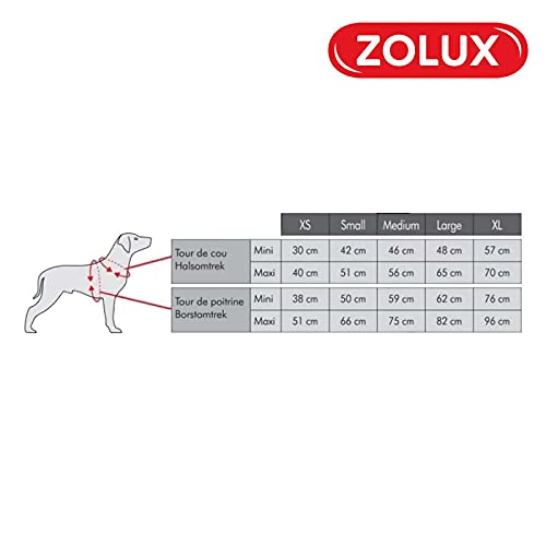 Zolux 466715 - Arnés Moov Confort - S - Camuflaje