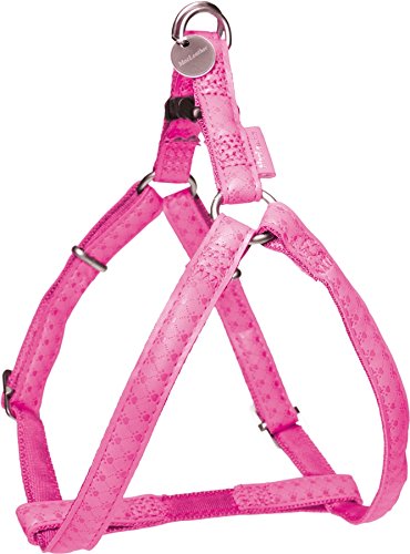 Zolux Mac Leather - Arnés Ajustable para Perro, 20 mm, Fucsia