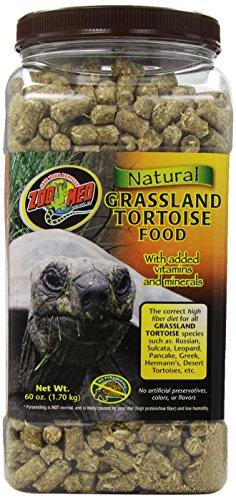 Zoo Med Alimentos de Fibra Natural de Tortuga de pastizales 1,7 kg