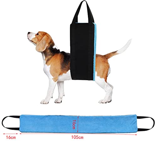 ZOYLINK Set De Arnés De Elevación De Perros Soft Lightweight Portable Soporte para Mascotas Arnés para Las Piernas Posteriores Hogar Largo Simple