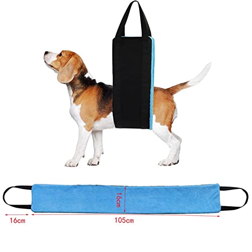 ZOYLINK Set De Arnés De Elevación De Perros Soft Lightweight Portable Soporte para Mascotas Arnés para Las Piernas Posteriores Hogar Largo Simple