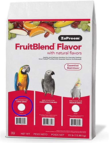 Zupreem - Alimento para Aves FruitBlend | Pienso Guacamayos - 15,88 kg