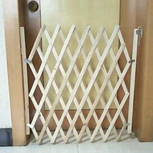 1 * Valla Niño Puerta de Seguridad protegen el Gato del Perro de Madera de Pino Puerta de Barrera en Pet Durable US Cerca de Madera for el hogar Bricolaje Cerca de Madera (Size : 1)