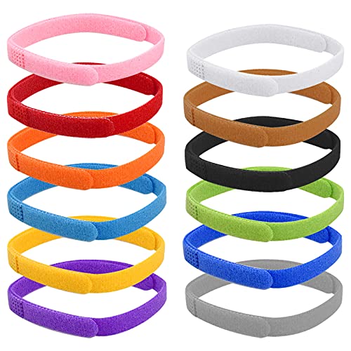 12 Colores Collares Cachorro Perros, Collares de Identificación para Cachorros, Collares Ajustables para Cachorros, Cachorro ID Collar, Collares de Cachorros Recién Nacidos para Perros y Gatitos