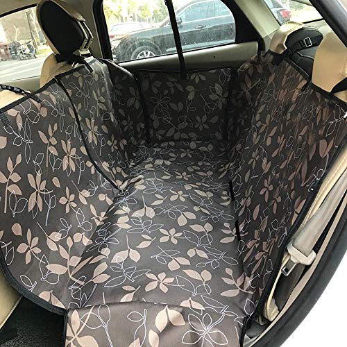 Accesorios Coche Perro Patrón de Hoja Funda Coche Perros para Cachorros y Gatos, Manta para Perros, Manta para Perros Sherpa, Funda para Asiento, Manta Lavable, Alfombrilla para Cama para Mascotas |