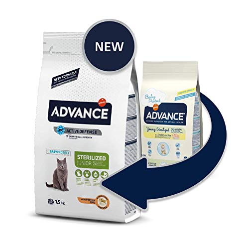 ADVANCE Pienso para Gato Esterilizado Junior - 10 kg