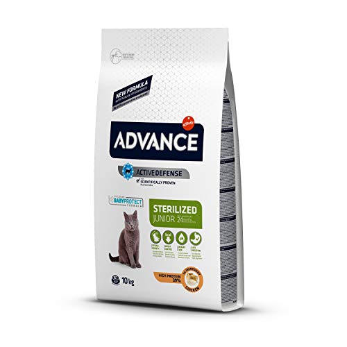 ADVANCE Pienso para Gato Esterilizado Junior - 10 kg