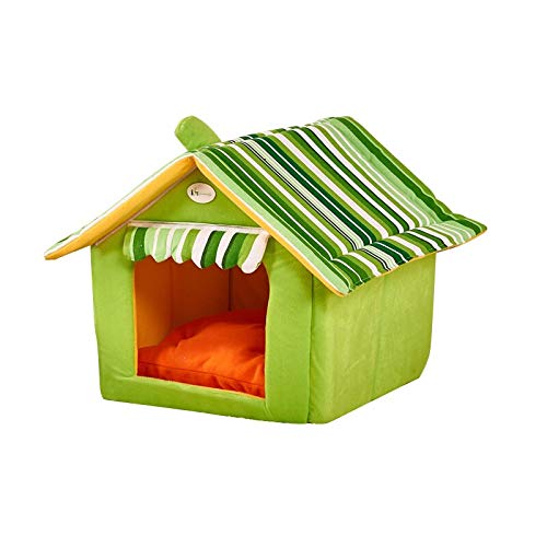 Aigou Cama De Perro Suave Esponja Perro Cama Cálido Invierno Lavable Mascota Cachorro Cama Gatito Gato Tienda Casa Perreras para Perro Pequeño Peluche Casa Interior