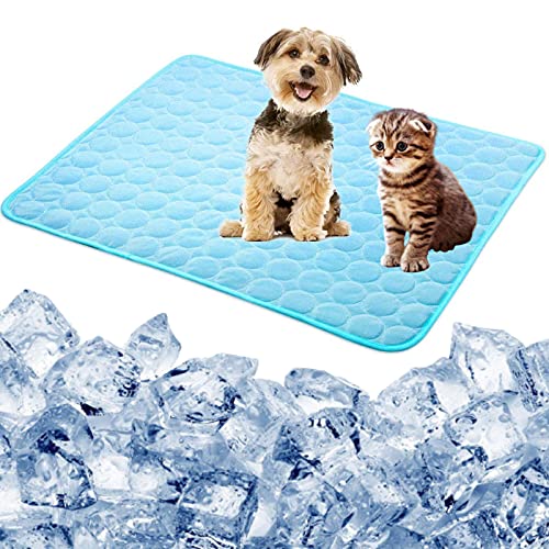 Alfombrilla de refrigeración para mascotas extra grande para perros y perros, manta de refrigeración para mascotas, cojín para dormir, suministros para mascotas, M, L XXL)