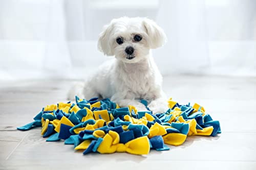 Alfombrilla Olfativa para Perros, Esterilla Estimulante del Olfato para Perros, Esterilla para Una Alimentación Relajante y Divertida para Perros - Caramelo de Menta