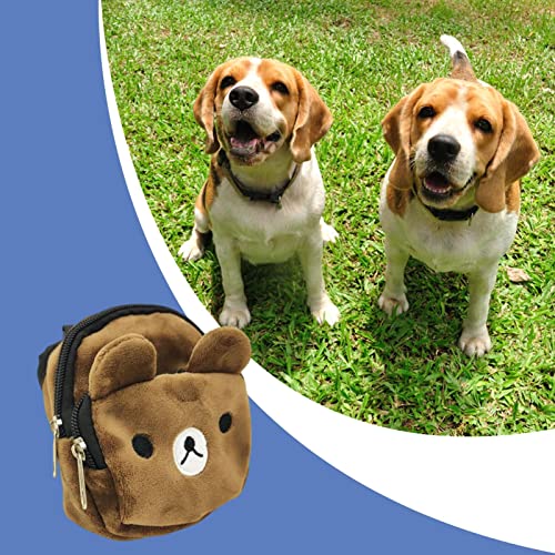 Alforja para mochila para perros, Bolsa para arnés para mascotas, Arnés para mochila con dibujos animados para perros, Alforja con correa ajustable para mascotas Viajes al aire libre Camping Senderism