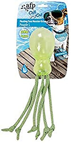 ALL FOR PAWS Juguete Flotante y Refrescante Chill out, En Forma de Pulpo, Talla L, 8 cm