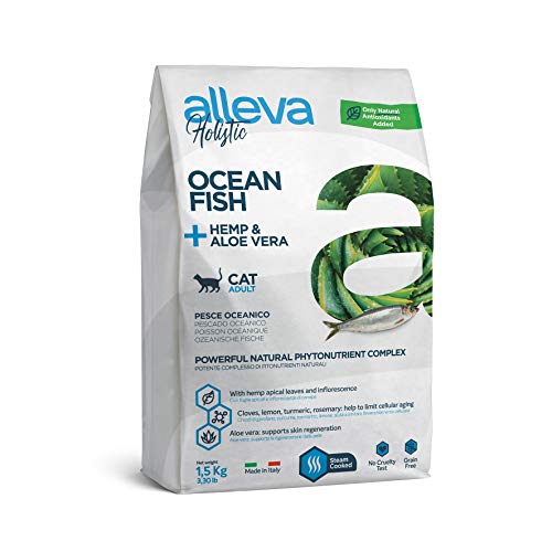 Alleva Holistic Ocean Fish + Hemp & Aloe Vera (Adult) 1,5 kg