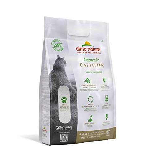 almo nature Cat Litter 4,54Kg 4540 g, un tamaño