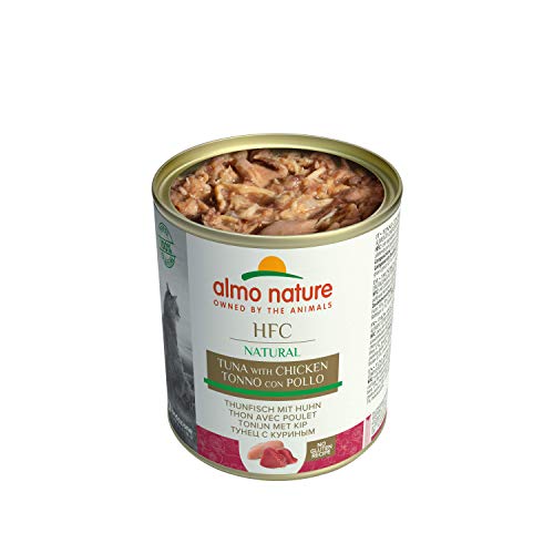 Almo Nature Classic, Atún con Pollo para Gatos, Pack de 12 x 280 g