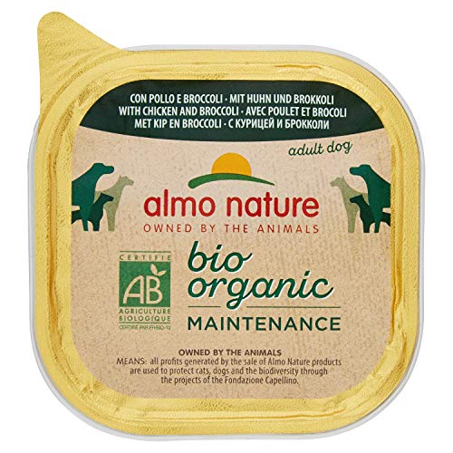 Almo Nature Comida para Perros Menú Diario Bio Pollo y Brócoli