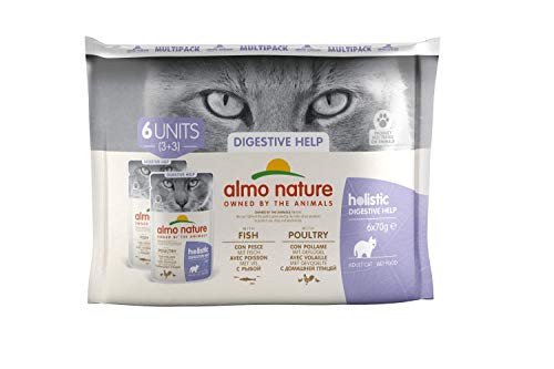 Almo Nature - Mochila multifunción Diaria para Gatos (6 x 70 g)