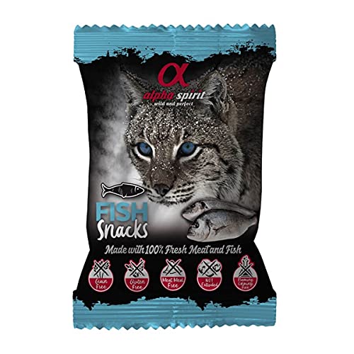 ALPHA SPIRIT Snack Gato Sabor Pescado 24 und. X 50 gr