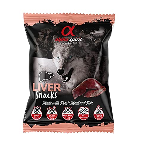 ALPHA SPIRIT Snack Perro Sabor Higado 24 und. X 50 gr