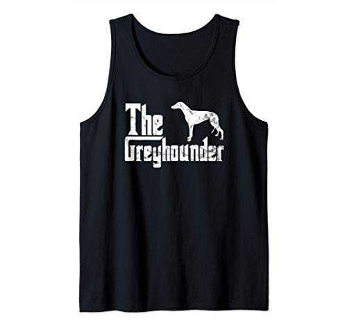 Amante de los perros Galgos Greyhound Vintage Camiseta sin Mangas