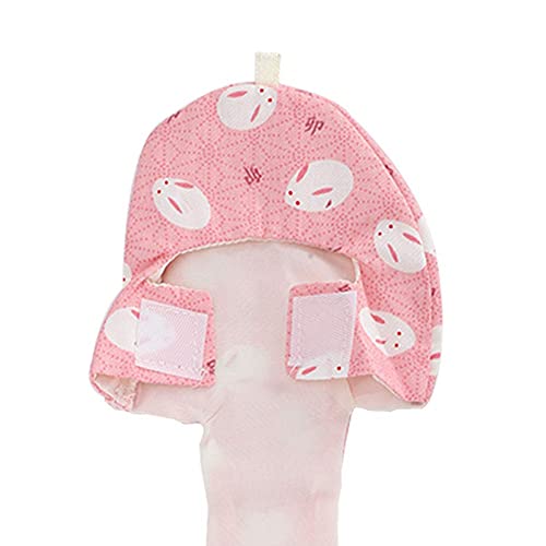 AMONIDA Ropa de pájaro, pañal de pájaro cómodo Lavable, para Mini Loro(S, Pink Rabbit)