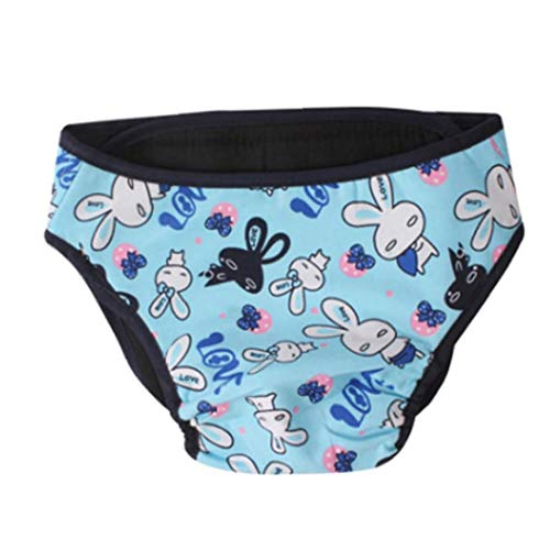 AMOYER Perro De Mascota Pantalones Fisiológicos Reutilizable Sanitaria Pantalones Cortos Bragas Menstruación