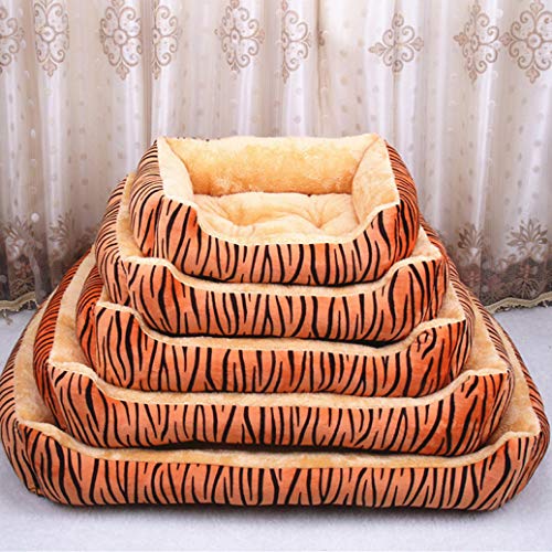 AMURAO Cama para Perros de Invierno Tallas Grandes Colchones Engrosamiento Cálido Casa para Mascotas Nido Perros Grandes Perros pequeños Bull Terrier Pug Mat