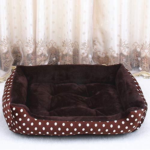 AMURAO Cama para Perros de Invierno Tallas Grandes Colchones Engrosamiento Cálido Casa para Mascotas Nido Perros Grandes Perros pequeños Bull Terrier Pug Mat