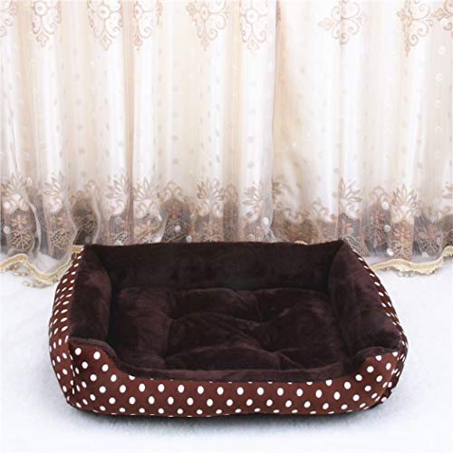 AMURAO Cama para Perros de Invierno Tallas Grandes Colchones Engrosamiento Cálido Casa para Mascotas Nido Perros Grandes Perros pequeños Bull Terrier Pug Mat