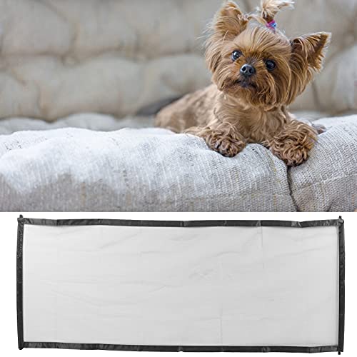 Annadue Red de Valla para Perros, Valla de Puerta para Mascotas portátil Plegable, Liviana y Conveniente para Valla Protectora para Interiores y Exteriores