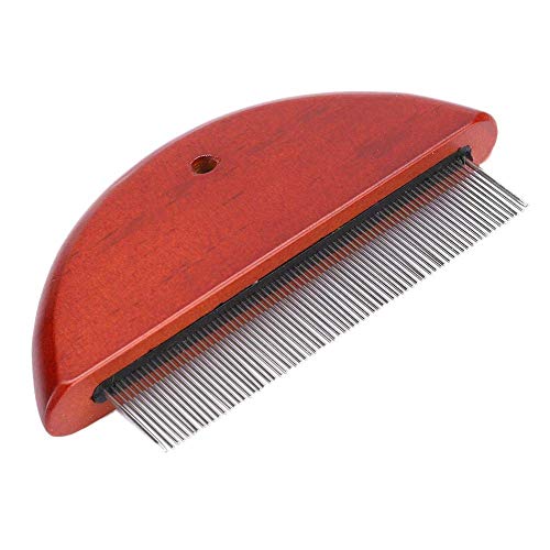 APcjerp Redxiao Perro Peine, Peine del Gato Tienda de Madera del hogar de Belleza for Mascotas de los Gatos de los Perros (Muy Bien) Hslywan (Color : Fine)