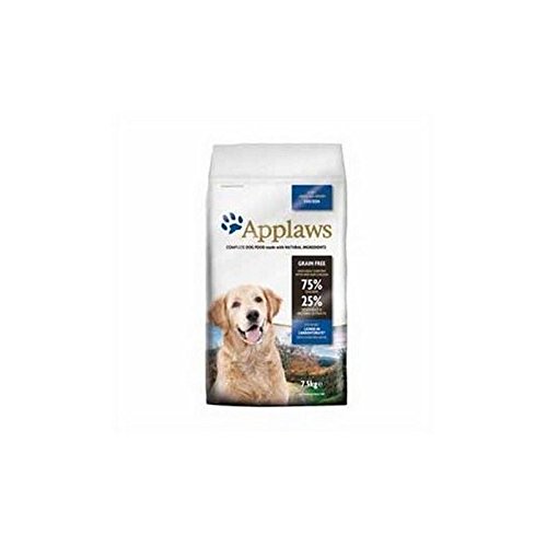 Applaws Dry Dog Food All Breed - Pollo ligero para adultos (7,5 kg, 2 unidades)