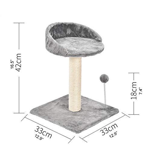 Árbol para Gato Centro Actividades Cat Scratcher, árbol del gato, gato de la torre gatito sisal gato arañar puestos, Condo casa del juego de la plataforma de salto, Cat Activity Centre Torre para Gato