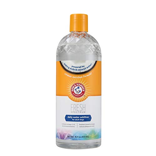 Arm & Hammer Aditivo de agua dental Fresh Spectrum, 16.9 onzas líquidas, blanco