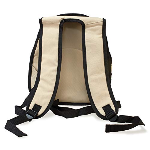 Arquivet Mochila Front para Mascotas pequeñas - 30 x 20 x 34 cm - Mochila para Perros y Gatos pequeños - Se coloca de Forma Frontal - para el Transporte de tu Mascota, Crema (8.43512E+12)