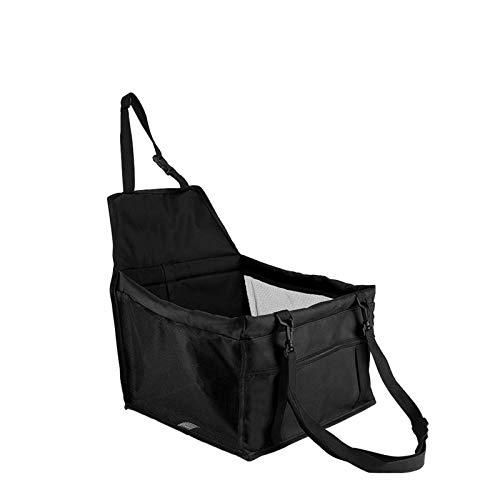 Asientos de Coche para Perros, Asientos de Coche para Perros pequeños Hamaca Plegable Cama para Perros Asiento Delantero de Coche r Transportines para Mascotas Bolsas de Malla Caring Cat Basket Impe