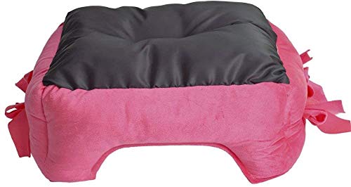 B-1 Canasta para Perros Sofá para Perros, Cama para Mascotas Perro Invierno Portátil Cálido Suave Y Cómodo Perrera Profundo para Mascotas Gatos Y Perros Pequeños,Caqui,S