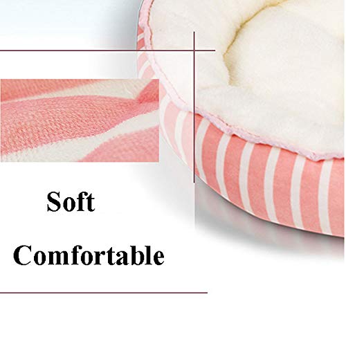 B-1 Portátil Cálido Suave Y Cómodo Perrera, Cama para Perros Perro Gato Mascota Colchón Lavable Almohada Cojín Cama De Algodón PP con Parte Inferior Antideslizante,M